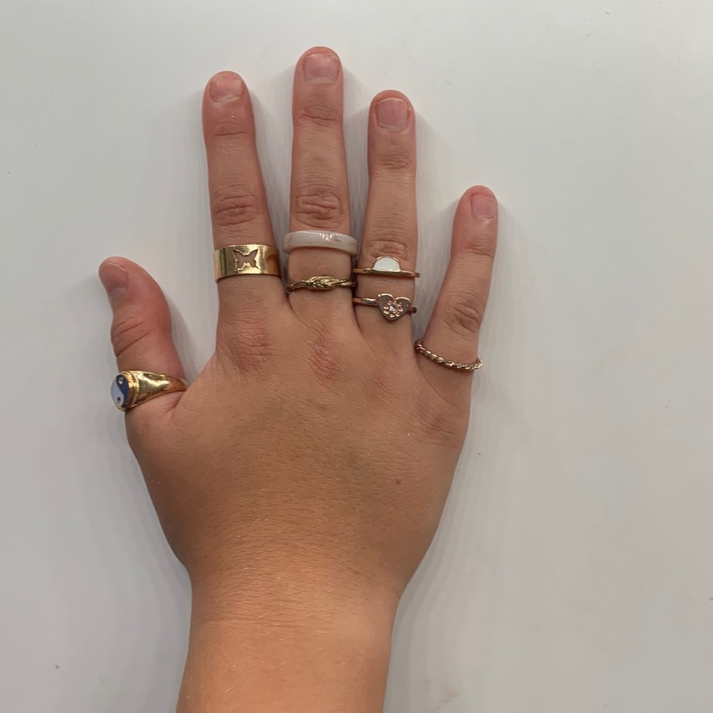 Gold ring set! - Picture 1 of 1